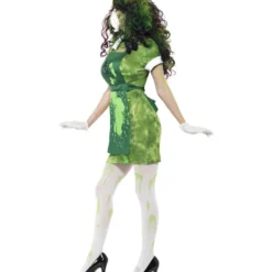 Biohazard Damenkostüm 5 Biohazard Damenkostüm -Karnevals-Werbeartikelladen zombie laborschwester kostuem toxische krankenschwester verkleidung fuer halloween 23845 3