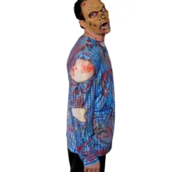 Zombie Longsleeve 6 Zombie Longsleeve -Karnevals-Werbeartikelladen zombie longsleeve horror shirt fuer halloween und den zombie walk 23026 side 01